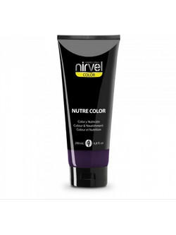 Nirvel Nutre Color Μωβ Χρωμομάσκα Μαλλιών 200ml