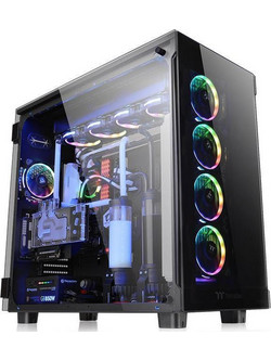 Thermaltake View 91 TG RGB Gaming Ultra Tower Κουτί Υπολογιστή RGB με Πλαϊνό Παράθυρο