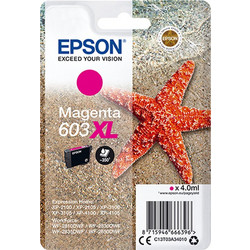 Epson 603XL Magenta Μελάνι Εκτυπωτή Inkjet