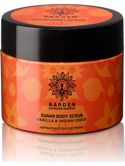 Garden Vanilla & Indian Cress Sugar Scrub Σώματος 200ml