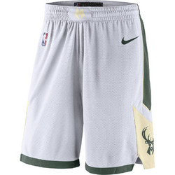 Nike Milwaukee Swingman Αθλητική Ανδρική Βερμούδα Λευκή AJ5622-100
