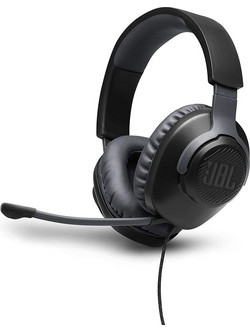 JBL Quantum 100 Gaming Headset Over Ear Black