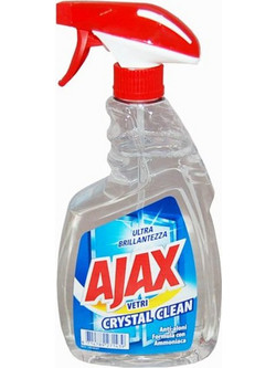 Ajax Crystal Clean Spray Τζαμιών 750ml