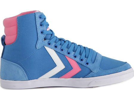 Hummel Stadil High Ανδρικά Sneakers Μποτάκια Μπλε 63608-7359