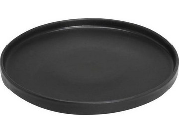 Espiel Πιάτο Φρούτου Πορσελάνης Step Terra Matt Black 21cm TLM132K6