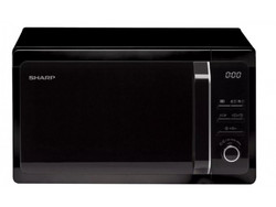 Sharp R243BK Φούρνος Μικροκυμάτων 20lt Μαύρος