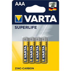 Varta Superlife Zinc Carbon AAA 4τμχ