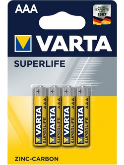 Varta Superlife Zinc Carbon AAA 4τμχ