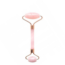 Fluff Rose Quartz Roller με Πέτρα Χαλαζία