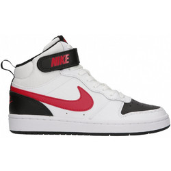 Nike Court Borough MID 2 Παιδικά Sneakers Μποτάκια Λευκά CD7782-110