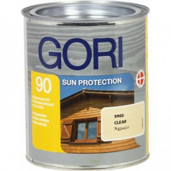 GORI 90 Sun Protection Βερνίκι Εμποτισμού Ξύλου Gloss 0.75lt