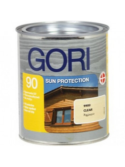 GORI 90 Sun Protection Βερνίκι Εμποτισμού Ξύλου Gloss 0.75lt