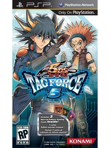 Yu-Gi-Oh 5DS Tag Force 5 PSP