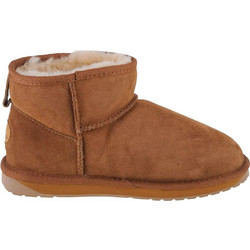 Emu Γυναικεία Μποτάκια Suede Ταμπά με Γούνα W10937