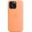 Apple Silicone Case with MagSafe Back Cover Orange Sorbet (iPhone 15 Pro)