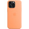 Apple Silicone Case with MagSafe Back Cover Orange Sorbet (iPhone 15 Pro)