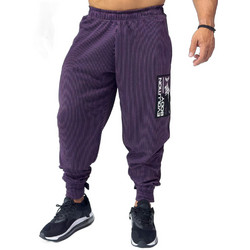 Evolution Body Ανδρικό Παντελόνι Φόρμας Fleece με Λάστιχο Μωβ BODY2600