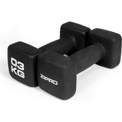 Zipro 10947183 Σετ Βαράκια Τετράγωνα Neoprene 2x3kg