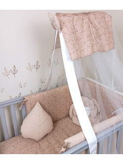 Baby Star Branches Σετ Κούνιας Beige 3τμχ