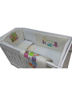 Beboulino Special Baby Σετ Κούνιας 65x110cm White 7τμχ