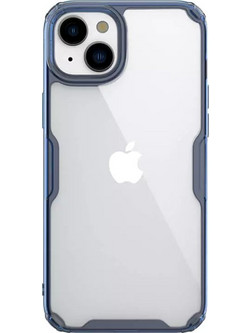 Nillkin Nature Pro Back Cover Transparent / Blue (iPhone 15 Plus)