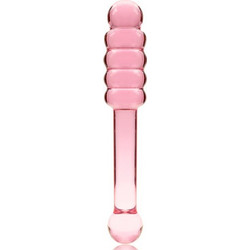 Ibiza Nebula Series 20 Borosilicate Γυάλινο Dildo 20.5cm Ροζ