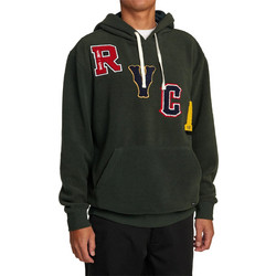 RVCA Ανδρικό Φούτερ Fleece με Τσέπες Χακί AVYFT00336-DGN