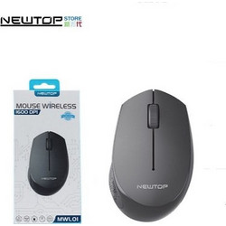 Newtop MWL01 Ασύρματο Ποντίκι Grey