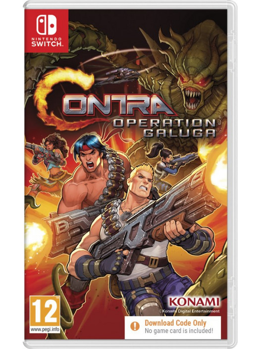 Contra Operation Galuga Key Nintendo Switch