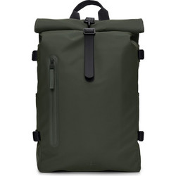 Rains Rolltop 14590-03 Αδιάβροχο Σακίδιο Πλάτης Αντικλεπτικό 23lt Πράσινο