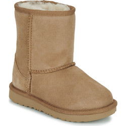 UGG Classic II Γυναικεία Μποτάκια Suede Μπεζ με Γούνα 1017703-CHE