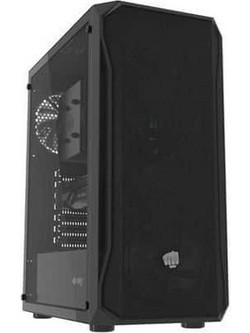 Fury Shobo SH4F Black Gaming Midi Tower Κουτί Υπολογιστή με Πλαϊνό Παράθυρο