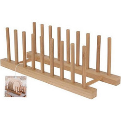 Πιατοθήκη Ντουλαπιού Bamboo 34x12cm