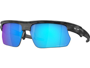 Oakley OO9400 05 Ανδρικά Γυαλιά Ηλίου Μάσκα Κοκάλινα Μαύρα με Μπλε Polarized Φακό