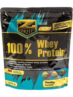 Prevent Z-Konzept Whey Vanilla Πρωτεΐνη Ορού Γάλακτος Γράμμωσης 500gr