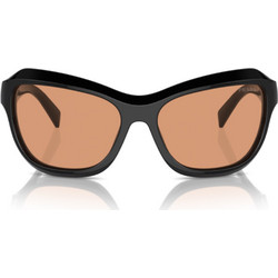 Prada PRA27S 16K07V Γυναικεία Γυαλιά Ηλίου Πεταλούδα Κοκάλινα Μαύρα με Ροζ Polarized Φακό