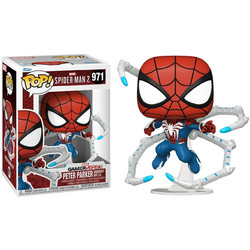 Funko Pop! Marvel Spider-Man 2 971 Peter Parker Advanced Suit 2.0