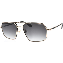 Police SPLL86 302Y Ανδρικά Γυαλιά Ηλίου Aviator Μεταλλικά Χρυσά με Μαύρο Degradee Φακό