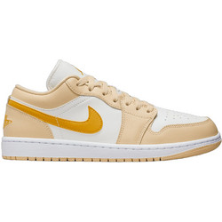 Jordan Air 1 Low Γυναικεία Sneakers Λευκά Σομόν DC0774-170