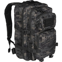 Mil-Tec US Assault Laser-Cut Στρατιωτικό Σακίδιο 36lt Dark Camo