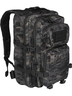 Mil-Tec US Assault Laser-Cut Στρατιωτικό Σακίδιο 36lt Dark Camo