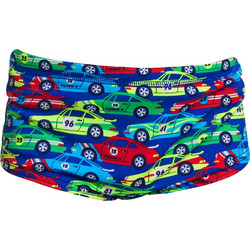 Funky Trunks Toddler Printed Car Αθλητικό Παιδικό Μαγιό Σλιπ για Αγόρι Πολύχρωμο FT32T71711
