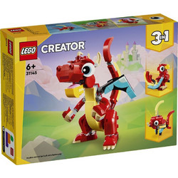 Lego Creator 3-in-1 Red Dragon για 6+ Ετών 31145