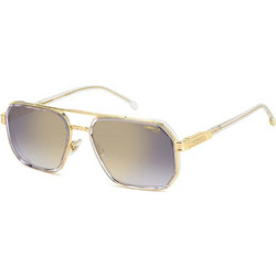 Carrera CA1069/S REJFQ Ανδρικά Γυαλιά Ηλίου Τετράγωνα Μεταλλικά Ασημί με Γκρι Polarized Φακό