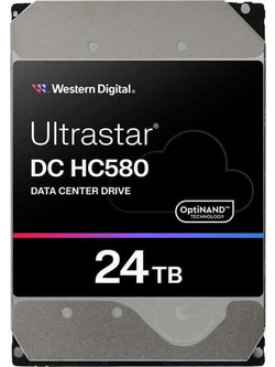 Western Digital Ultrastar DC HC580 24TB HDD Σκληρός Δίσκος 3.5" SATA 3 7200rpm με 512MB Cache