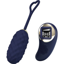 Pretty Love Vivian Vibrating Egg Δονητής Egg για Ζευγάρια με Τηλεχειριστήριο Μπλε
