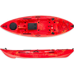 SCK Manatee Πλαστικό Kayak 1 Ατόμου Κόκκινο 0201-27054
