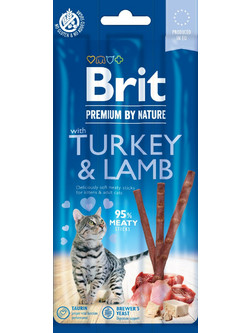 Brit Premium Sticks Turkey & Lamb 3τμχ
