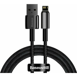 Baseus Tungsten series Braided USB-A to Lightning Cable 1m Black 6953156204959