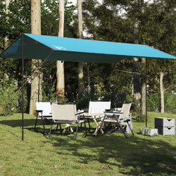 vidaXL Σκίαστρο Παραλίας Μπλε 500x294cm 94668